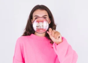 White Stains on Teeth
