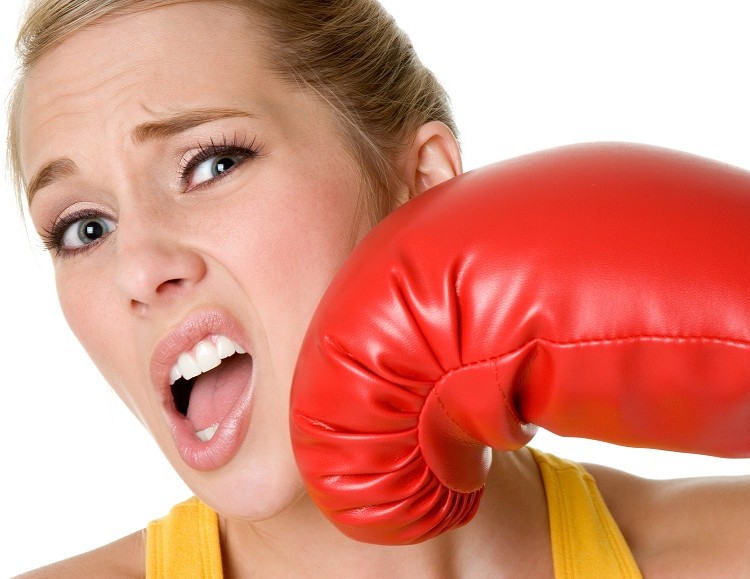 A picture of a woman representing sports dental injuries