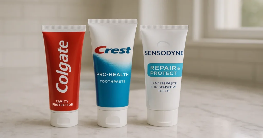 A picture of the best toothpastes